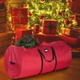 thumbnail image 2 of cpengpj Christmas Tree Storage Bag 1-Piece, Oxford Cloth Wear Resistant Spacious Design, Fits 7-8 Ft Disassembled Trees for Holiday Decoration Storage and Household Use, 2 of 8