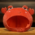 thumbnail image 1 of tredstone Funny Animal Shape Plush Hat Photo Props Cartoon for Animal Cosplay Party, 1 of 8