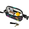 thumbnail image 2 of Neon Halloween Pattern Cute Fanny Packs for Women,Travel Waterproof Crossbody Fanny Bags Waist Purse for Women Anti Theft Adjustable Strap for Running Travel Cycling, 2 of 4