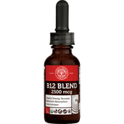Liquid Vitamin B12 Organic Supplement by Global Healing Center, 1 fl oz