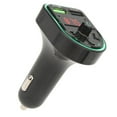 thumbnail image 2 of Falleo Clearance Bluetooth Transmitter for Car Wireless Cigarette Lighter Hands Free Calling Car Radio Music Adapter USB Charger with Colorful Light, 2 of 5