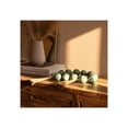 thumbnail image 3 of Contemporary Beaded Garland Accent for Home Decor - Refined Bathroom, Office, Room and Living Room Styling - Elegant Decorative Ornaments for Shelf and Coffee Table Display - 2", Green, 3 of 5