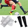 thumbnail image 1 of Calcetines de fútbol hasta media pantorrilla, calcetines elásticos, deflector protector deportivo, traje de equipamiento para estadio, 1 of 1