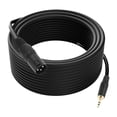 thumbnail image 4 of 1/8 pulgadas macho a xlr cable de audio de micrófono macho de 3.5 mm TRS a xlr con conector macho XLR para teléfono inteligente creación musical , 5m, 4 of 8