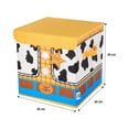 thumbnail image 3 of Cubo Organizador Disney Toy Story de Tela con Tapa y Asas para Almacenamiento, 3 of 3