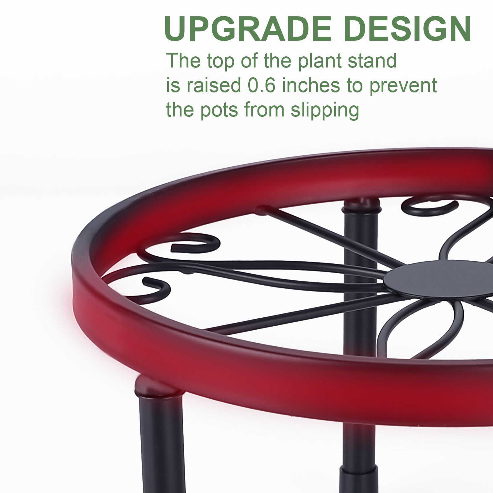 Foukus 5-Pack Metal Plant Stand Set Rustproof Iron photo 2