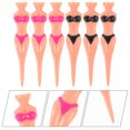 thumbnail image 3 of 6pcs Golfs Tees Golfs Pegs Stands Golfing Spikes Professional Golfs Tees Golfing Supplies, 3 of 8