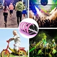 thumbnail image 3 of 4 Pcs Brassards Lumineux USB Bande Réfléchissante Bracelets pour Jogging Course Sport Extérieur, 3 of 3