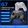 thumbnail image 4 of Manette de Jeu Double Hall Semi-Givrée Bluetooth F1M9, 4 of 6
