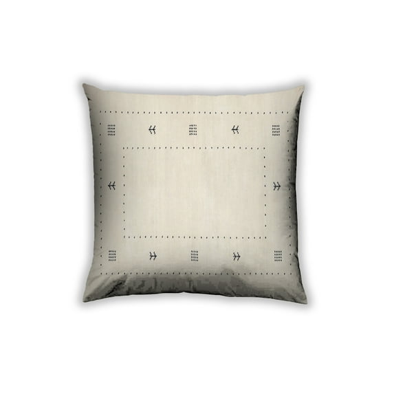Ahgly Company Indoor Square Contemporary Throw Pillow, 18 inch by 18 inch