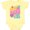 Banana, variant on Inktastic Nana and Pops Love Me Retro Flowered Girls Baby Bodysuit