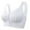 113# White, variant on SnnmBlm Luxysense Bra for Senior, Charm Front Closure Bras, Front Closure Breathable Bra for Seniors Beige 36