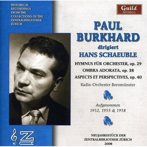 Paul Burkhard - Paul Burkhard Sings Hans Schaeuble - Music & Performance - CD