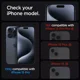 thumbnail image 3 of Spigen - Mica [glastr Ez Fit Hd] Para iPhone Series 15 2pack, 3 of 3