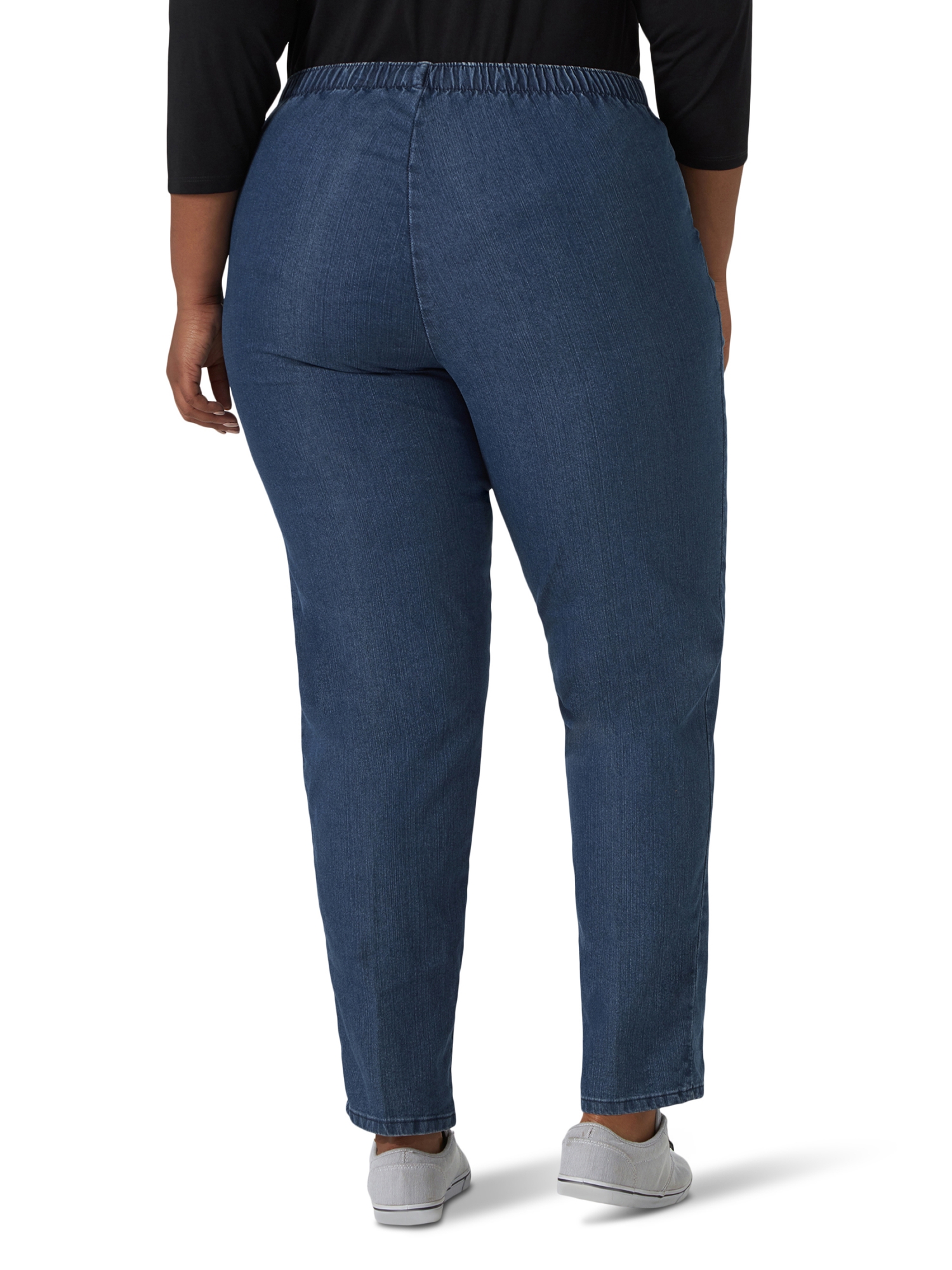 Chic Women's Plus Stretch Twill Pull On Pant