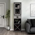 thumbnail image 6 of Furniture of America Scandi Wood Tower Cabinet in Vintage Gray Oak, 6 of 12