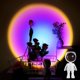 thumbnail image 1 of Lámpara Led Para Anochecer, Luz Nocturna De Ambiente Arcoíris, Duradera, Rotación De 60 Grados, Lámpara De Puesta De Sol Para Sala De Estar Y Dormitorio Scienceny HA041186-02, 1 of 6