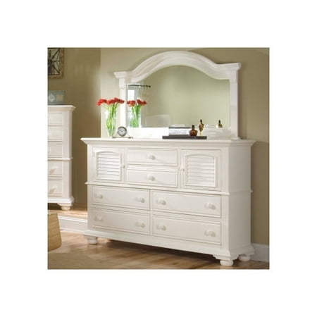 American Woodcrafters Cottage Traditions Triple 7 Drawer Dresser