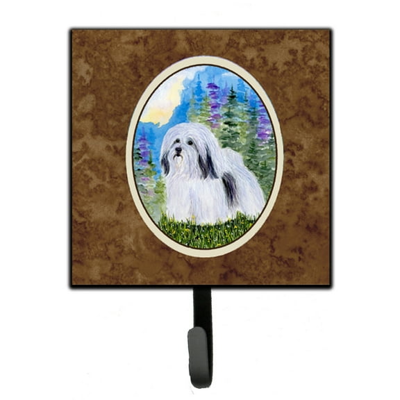 Carolines Treasures SS1034SH4 Havanese Leash Holder or Key Hook, Small, Multicolor