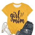 thumbnail image 3 of T-Shirts Décontractés pour Femmes à Manches Courtes avec Imprimé Graphique pour un Style Sans Effort au Quotidien, 3 of 3
