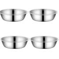 thumbnail image 1 of Cuencos de acero inoxidable de 22 cm para comida y agua de perros, 1 of 5