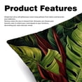thumbnail image 2 of Tropical Plants Throw Pillows Set of 2 with Unique Patterns Covers - Available in 16x16, 18x18, and 20x20 Inches for Various Occasions - Includes Throw Pillow Inserts, 2 of 6