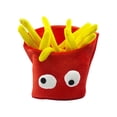 thumbnail image 2 of XWSHYW Almohadas y Fundas Navidad Nochevieja Evento de Reunión Papas Fritas Sombrero de Papa Sombrero de Pizza Sombrero de Actuación Divertido de Pizza, 2 of 2