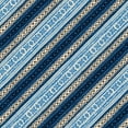 thumbnail image 2 of 44 x 36 Diagonal Stripes Blue Maywood Studio 100% Cotton Novelty, 2 of 2