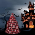 thumbnail image 6 of Honeii Buffalo Plaid Snowflakes Print Poncho Cape, Cloak Coat, Snuggly Hooded Wearable Blanket, Hooded Cape For Teenagers,Halloween Costumes-Small, 6 of 7