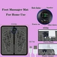 thumbnail image 2 of Ems Foot Massager Mat Pad Portable Rechargeable Massage Folding Usb Home Use, 2 of 5