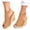 Khaki, variant on Peep Toe Wedge Sandals for Women, Summer Ankle Strap Buckle Platform Sandals Casual Espadrille Platform Sandals Slingback Sandals