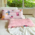 thumbnail image 4 of Bed Pillows for Sleeping Soft and Supportive Toddler Pillow Doublesided Breathable Soft Cotton & Minky Dot Fabric Kids Pillow Cute Small Pillow Machine Washable, 4 of 4
