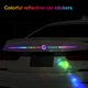 thumbnail image 3 of Pegatinas De Decoración De Coche Láser Reflectante Colorido Frescas De La Puerta Del Cuerpo Impermeable Protector Solar, 3 of 4
