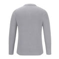 thumbnail image 4 of Lilgiuy Pullover Sweater Stand Collar Elastic Solid Color Half Sweater for Men Stand-up Collar Sweater for Other Activities, 4 of 4
