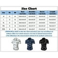 thumbnail image 5 of TAIAOJING Summer Men's Shirts Male Geometric Print Short Sleeve Turn Down Collar Button Down Blouse Shirt, 5 of 5