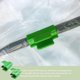 thumbnail image 4 of 40pcs Green Greenhouse Clips, Garden Shade Tube Clips for Seasonal Plant Extension Support, Garden Net, Shade Fabric Accessories, 4 of 5