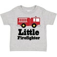 thumbnail image 3 of Inktastic Little Firefighter Fire Engine Boys or Girls Toddler T-Shirt, 3 of 5