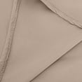 thumbnail image 6 of SELONE 2 Piece Outfits Dressy Plus Size Lounge Sets for Women V-Neck Solid Color Temperament Loose Pure Three Quarter Sleeves Bat-Shirt Knotted High Waist Wide Leg Trousers Two-Piece Set 32-Khaki S, 6 of 8