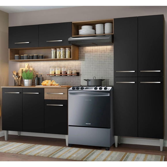 Cocina Integral Completa Modular Madesa Emilly Pop 229 MN 01