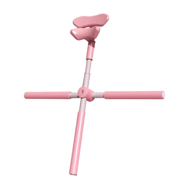 Almencla Yoga Rod Training Stretching Tool Open Shoulder Pilates Posture Correction Bar for Added Mobility Gym Body Sculpting Exercise Pink