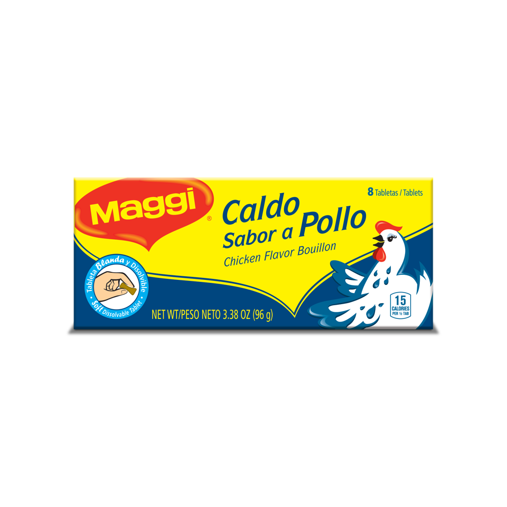 Maggi Chicken Flavor Bouillon Tablets 3.38 oz.