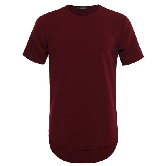 FashionOutfit Men's Basic Crewneck Short Sleeve T-Shirt