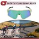 thumbnail image 3 of 1 juego de gafas de motocicleta PC Tri-Acetato de Celulosa UV400 gafas de sol para deportes al aire libre para motocross, bicicleta de tierra, ATV, lente verde, marco claro verde y negro, 3 of 6