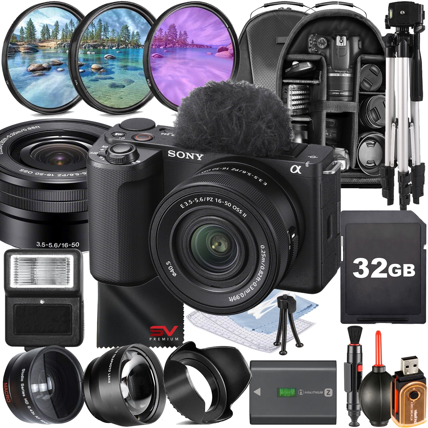 Sony, ZV-1M2 Digital Camera, 20.1 MP, 4K/29.97 fps, Compact, Black