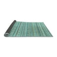thumbnail image 2 of Ahgly Company Indoor Rectangle Abstract Light Blue Modern Area Rugs, 6' x 9', 2 of 4