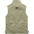 thumbnail image 6 of Men's Casual Outdoor Lightweight Quick Dry Fish Travel Work Safari Vest, 6 of 8