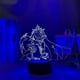 thumbnail image 1 of Genshin Impact Rosaria Led Night Light 3d Illusion Night Lamp Home Room Decor Acrylic Led Light Xmas Gift Lamps(16 Colors With Remote), 1 of 5