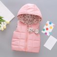 thumbnail image 2 of Toddler Jacket Fall Boys Girls Sleeveless Bowknot Solid Color Vest Warm Outwear Kids Coat & Outerwear PK2 12 Months-18 Months, 2 of 4