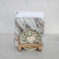 thumbnail image 3 of Creative Co-Op 6 Inches Mango Wood Cutting Board 3 Sections for Kitchen, Natural Stand, 3 of 7