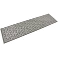 thumbnail image 2 of Ancient Greek Style Design Grey Color Rug Runner Printed Slip Resistant Rubber Back Latex Runner Rug (Grey, 1'11" x 7'), 2 of 8